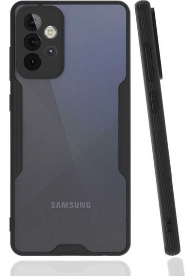 Galaxy A72 Kilif Zore Parfe Kenarlari Pastel Renk Silikon Kilif 504361795