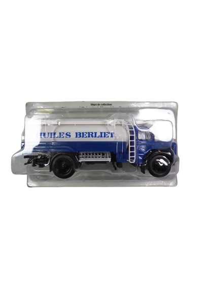 1:43 Atlas 1960 Berliet Glr8m2 Tanker Truck Huiles