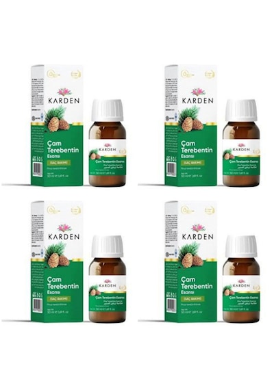 Karden Çam Terebentin Esansı 4 X 50 Ml