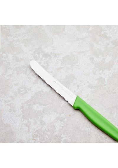 Aryıldız Solo Domates Bıçağı Yeşil 11 Cm Renkli