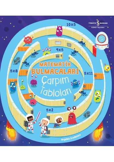 Matematik Bulmacaları - Çarpım Tabloları - William Potter - İş Bankası Kültür Yayınları