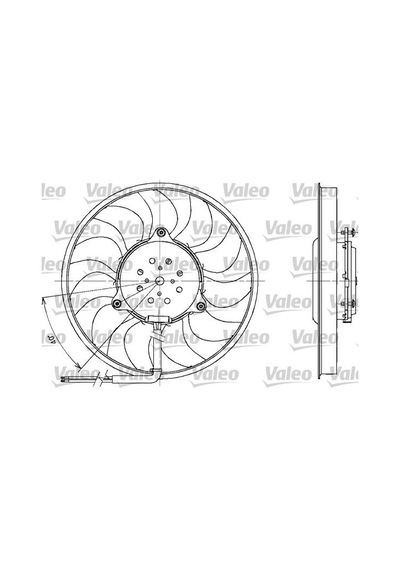 VALEO 698611 FAN MOTORU A4 00- A6 01- AC / EXEO 09-