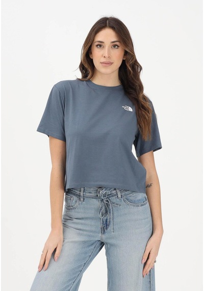 The North Face Evolution Simple Dome Kadın Gri Tişört Nf0a8fdh0u31
