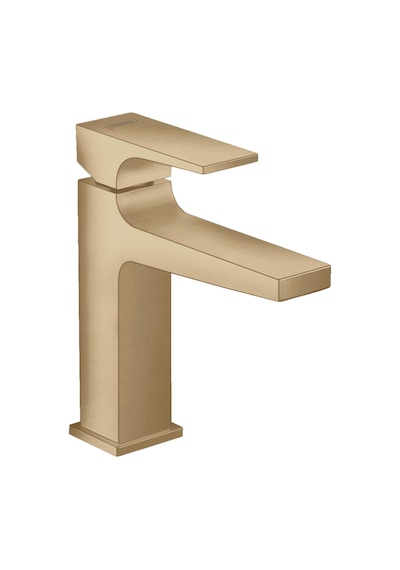 Hansgrohe Metropol Tek Kollu Lavabo Bataryası 110 Bas-Aç Gider Seti İle Mat Bronz 32507140