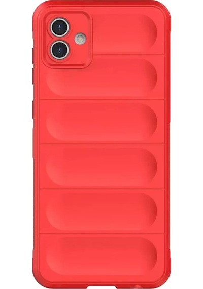 Newface Samsung Galaxy A05 Kılıf Optimum Silikon - Kırmızı