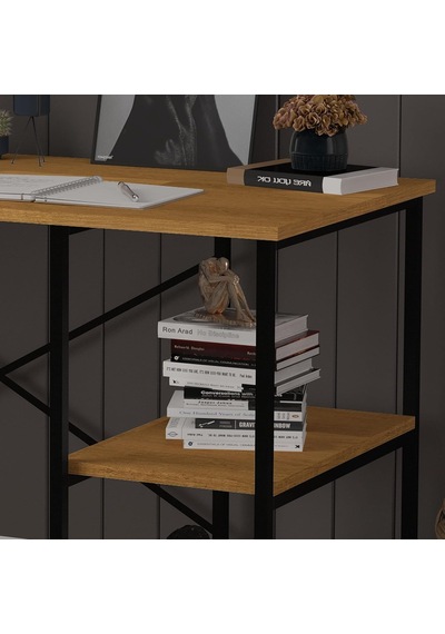 Asra Trend Petra Desen Metalçm01 Raflı Metal Çalışma Masası 120x60 Cm 2 Katlı Yan Raflı Bilgisayar Masası Endüstriyel X Çapraz Destekli Modern Ofis Masası%100 Mdflam Çok Renkli Asra Trend Petra Desen Metalçm01 Raflı Metal Çalışma Masası 120x60 Cm 2 Katlı Yan Raflı Bilgisayar Masası Endüstriyel X Çapraz Destekli Modern Ofis Masası%100 Mdflam Çok Renkli