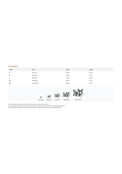 Açan Çiçekler Silüeti Metal Duvar Tablosu - Metal Duvar Sanatı - Kırmızı - 30 X 24 Cm