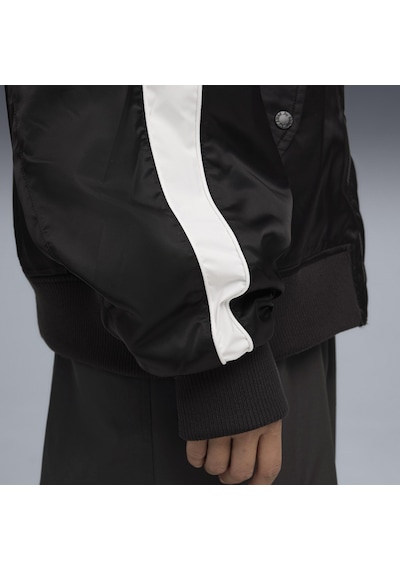 Puma T7 Bomber Jacket Unisex Yetişkin Ceket Siyah