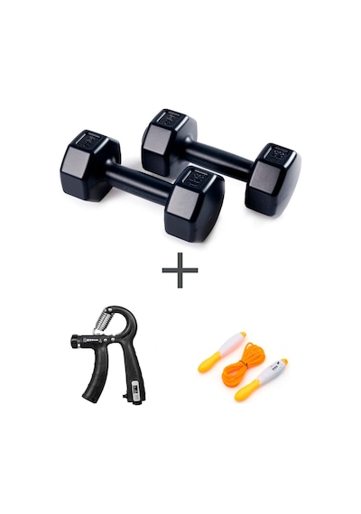 Ps Spor 1 Kg Dambıl Set 1kg 2 Adet Dambıl + Sayaçlı Ayarlanabilir El Yayı Ve Atlama İpi