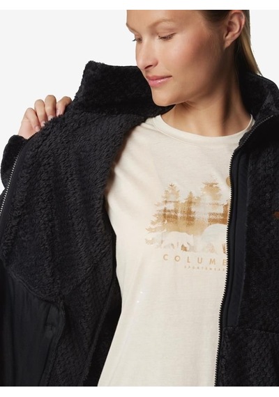 Columbia Al2215 Fire Side Full Zip Iıı Kadın Polar 2085201 011 Siyah