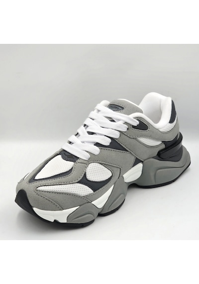 Lescon Ghost 3 Easystep Gri Renk Unisex Sneaker Spor Ayakkabı