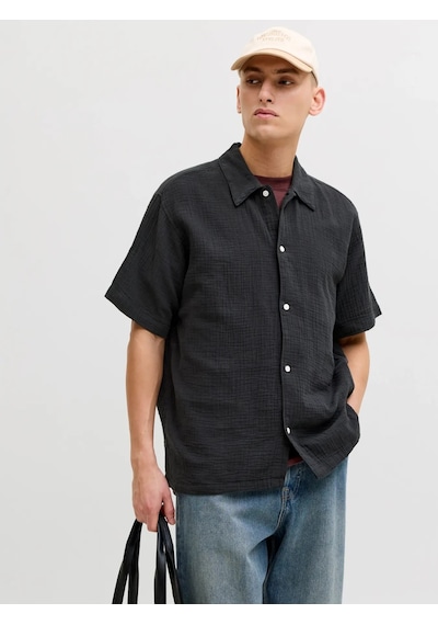 Jack&jones Jornantucket Double Cloth Erkek Gömlek 12291812 Siyah Jack&jones Jornantucket Double Cloth Erkek Gömlek 12291812 Siyah