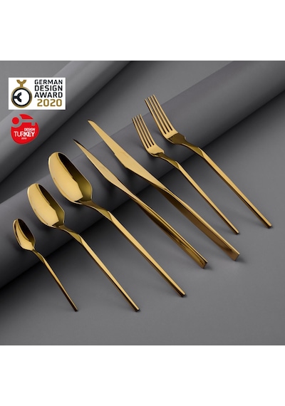Jumbo 5100 Quartz Titanyum Gold Ckb Set 84 Prç 12.Kişilik Diğer