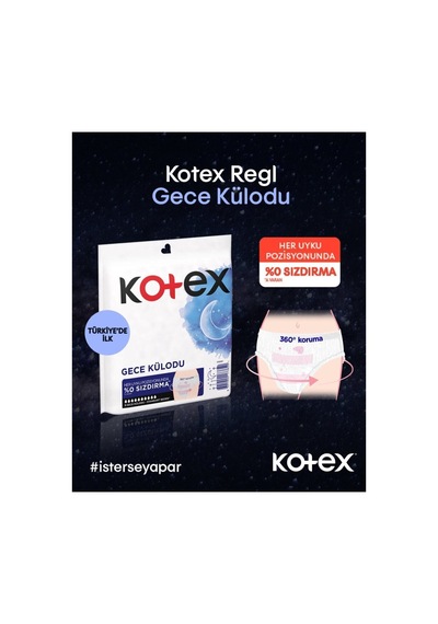Regl Gece Külodu 2'li 3 Paket
