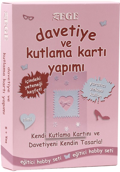 Davetiye İle Kutlama Kartı Yapımı