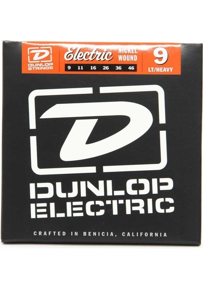Jim Dunlop Den0946 Nickel Wound Light Elektro Gitar Teli 9-46