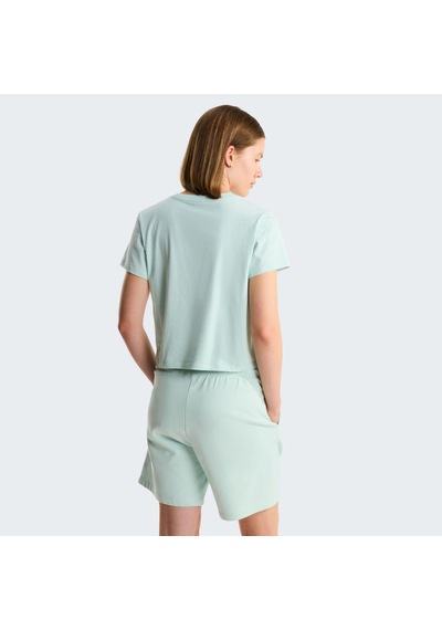 The North Face W Essentıal Regular Short Sleeve Cutıe T Kadın Tişört Nf0a8gr1g701 Yeşil