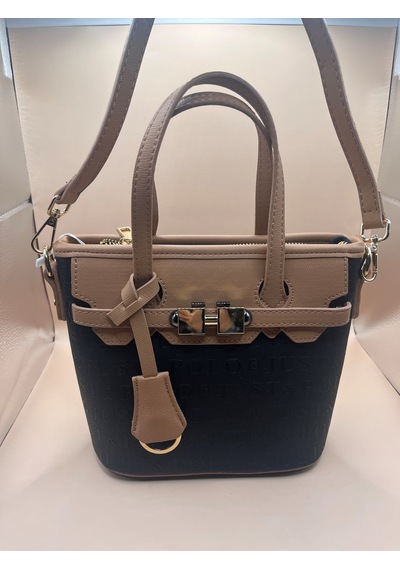 Just Polo Jp4108 Kadın El Ve Omuz Çantası Yeni Sezon Boy 18 Cm En 21 Cm Ozt4108 Sıyah Taba Siyah - Taba