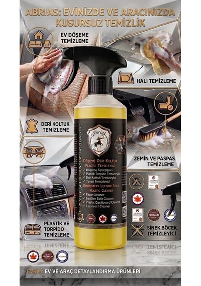 Döşeme Tavan Deri Koltuk Ve Halı Temizleyici Pro 500ml 1