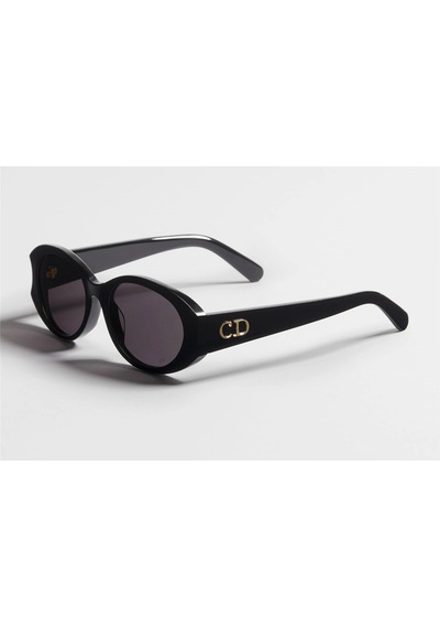 Dior Glow B3ı Cd 40258ı 25a1 01a 51-20-140 Siyah Oval Kadın Güneş Gözlüğü