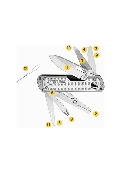 Leatherman Kamp Free T4 Multi Tool Gri