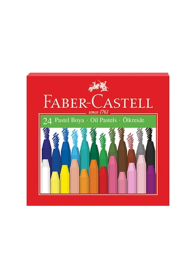 Faber-castell Faber Castel 24'lü Pastel Boya Karışık