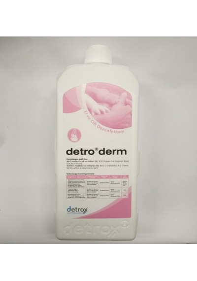 Detroderm %70 IPA El Dezenfektanı Pompalı 2 x 1 L