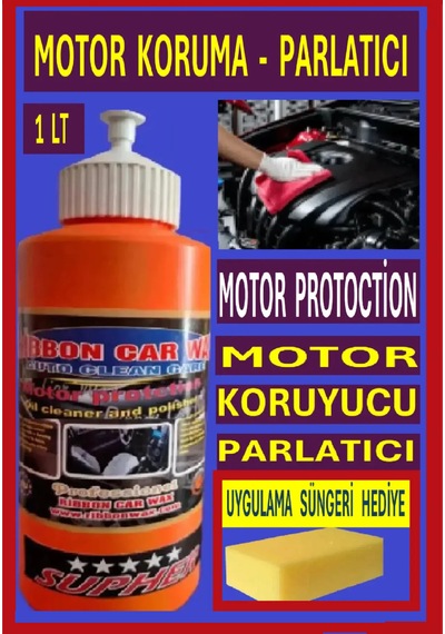 Motor Protction Motor Parlatma - Koruma Cilası 1 Lt