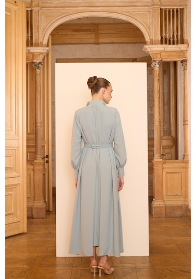 Senna Dorota Dress Mint Yeşil