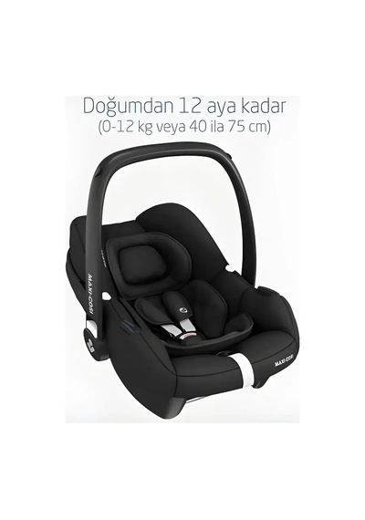Easywalker Harvey³ Travel Sistem Bebek Arabası Shadow Black
