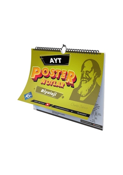 Ayt Biyoloji Poster Notlar Kr Akademi Yayınları