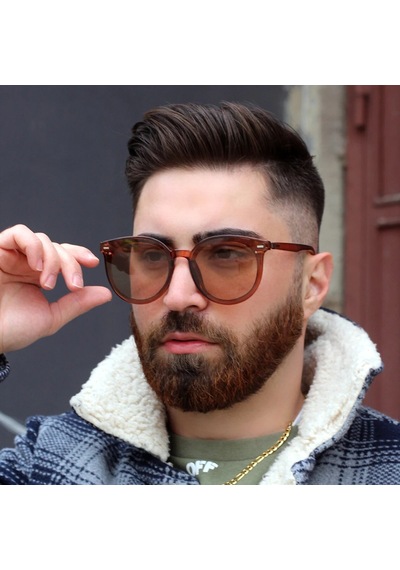 Jacque Kahverengi Unisex Güneş Gözlüğü