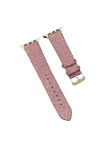 Mey İthalat Watch 42mm Creeper Desenli Kordon - Rose Gold Diğer