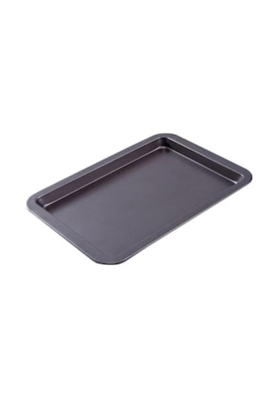 48x32 Cm Büyük Boy Dikdörtgen Teflon Fırın Tepsisi, Dayanıklı Ve Pratik Kullanım Diğer