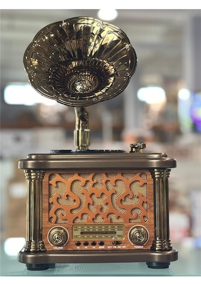 Everton Rt-588 Bluetooth Fm-usb-tf-aux Şarjlı Nostaljik Radyo