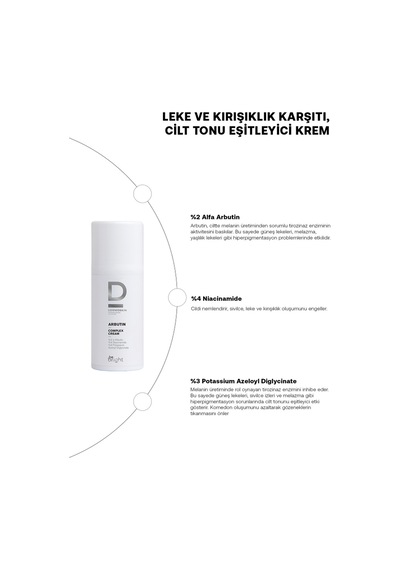 Leke Ve İnce Çizgileri Aydınlatmaya Yardımcı Cilt Tonu Eşitleyici Yüz Kremi 33ml