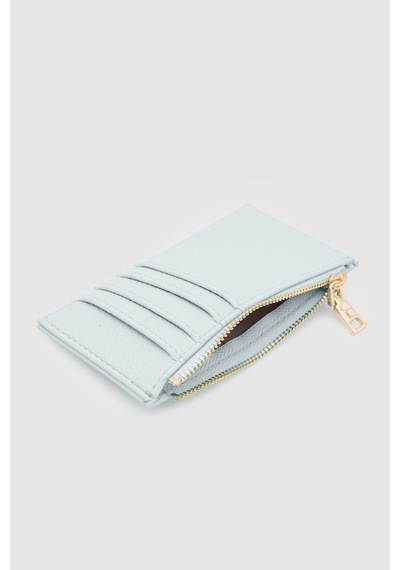 Shule Bags Linn Dokulu Kadın Kartlık Mavi