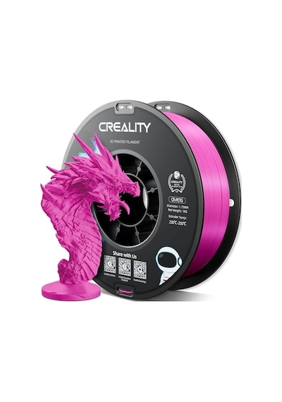 Resmi Creality Petg 3d Yazıcı Filament 1,75 Mm 1 Kg 2,2 Lbs , Yüksek Hassasiyetli Güçlü Tokluk, Kokusuz Daha İyi Akış Nem Geçirmez 3d Baskı Ender Filament Macenta Resmi Creality Petg 3d Yazıcı Filament 1,75 Mm 1 Kg 2,2 Lbs , Yüksek Hassasiyetli Güçlü Tokluk, Kokusuz Daha İyi Akış Nem Geçirmez 3d Baskı Ender Filament Macenta