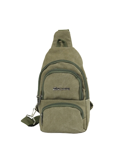 Escape Esc 3530 Yağmura Dayanıklı Kanvas Çapraz Body Bag Haki