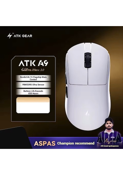 Atk Dragonfly A9 Ultra Max 2.0 Kablosuz Wireless Oyuncu Mouse