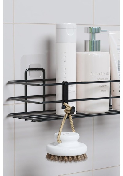 Yapışkanlı Banyo Rafı Duş Şampuanlık Duvar Düzenleyici Organizer Çok Renkli