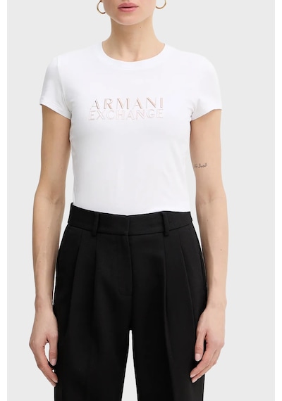 Armani Exchange Bayan T Shirt Xw001837 Af16294 U0002 Beyaz BEYAZ