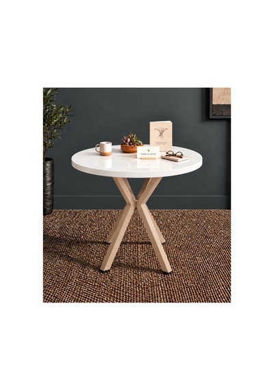 Kalınlaştırmalı Mutfak Cafe Balkon Bahçe Restoran Yemek Masası 70x70 Cappuccino Beyaz Yuvarlak Beyaz - Cappuccino Beyaz - Cappuccino Kalınlaştırmalı Mutfak Cafe Balkon Bahçe Restoran Yemek Masası 70x70 Cappuccino Beyaz Yuvarlak Beyaz - Cappuccino Beyaz - Cappuccino