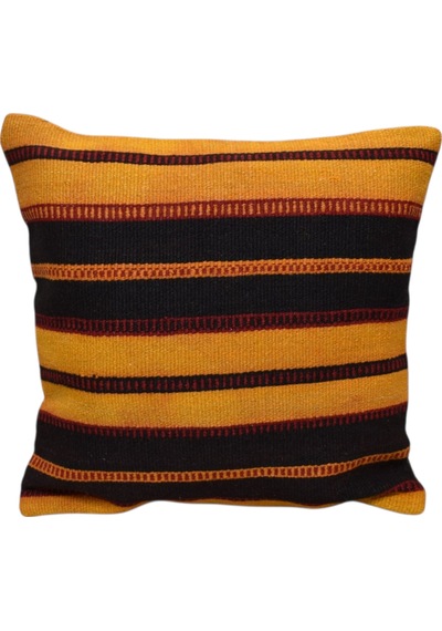 Zehra Abla Halı Yeni El Dokuma Dekoratif Kilim Kırlent Yastık Kılıfı 6033