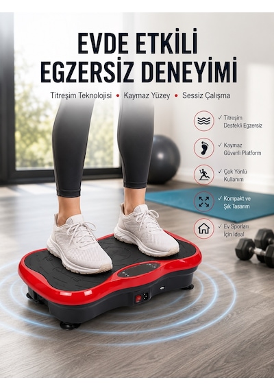 Kas Çalışmasını Destekleyen Titreşimli Egzersiz Makinesi - Lisinya