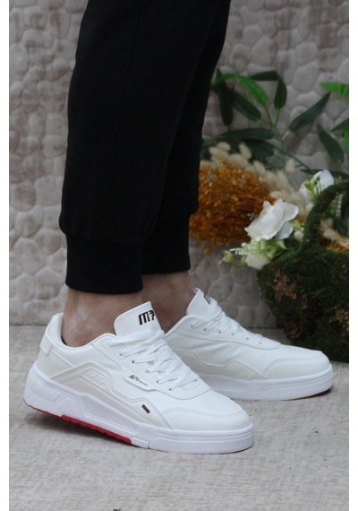 M.P 241 1544 Beyaz Anatomik Rahat Ürün Sneaker Erkek Ayakkabı 001