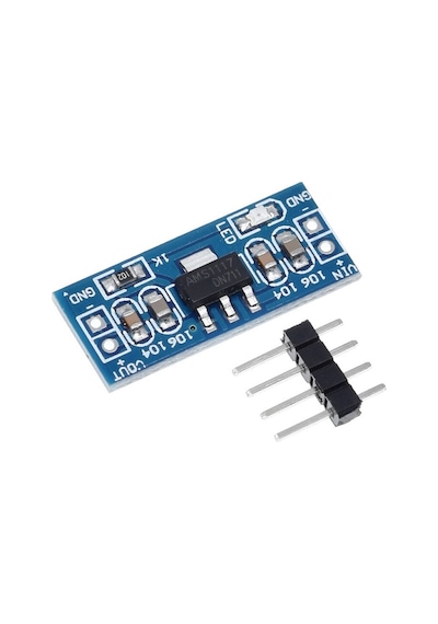 Robizstore-Ams1117 3V3 Modül Voltaj Regülatörü 3.3V Güç Kaynağı Modülü