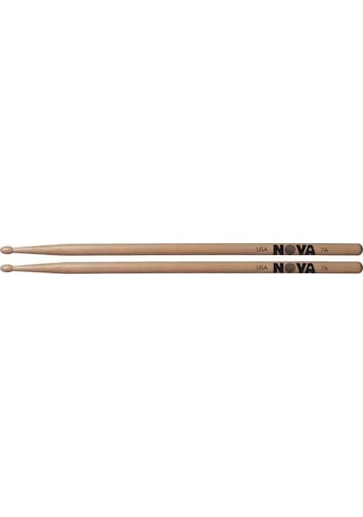 Vicfirth N7a Nova Baget çift Nova 7a Bateri Çubuğu Wood