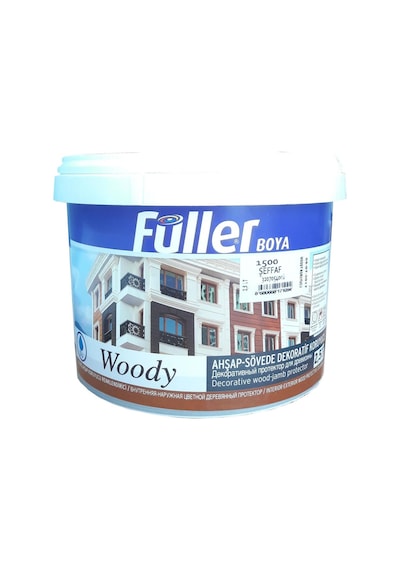 Füller Woody Su Bazlı Şeffaf Vernik 2,5 Litre (529082186)