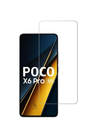 Xiaomi Poco X6 Pro 5g İle Uyumlu Ekran Koruyucu Şeffaf Temperli Kırılmaz Cam Ekran Koruyucu